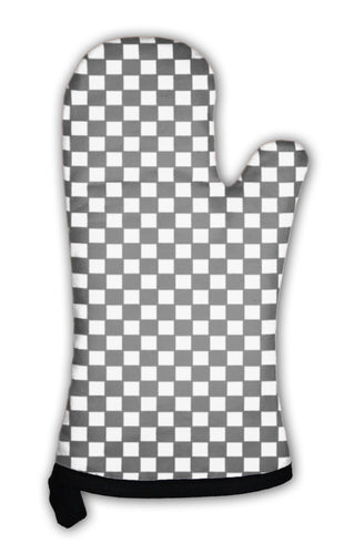 Oven Mitt, Checker Board