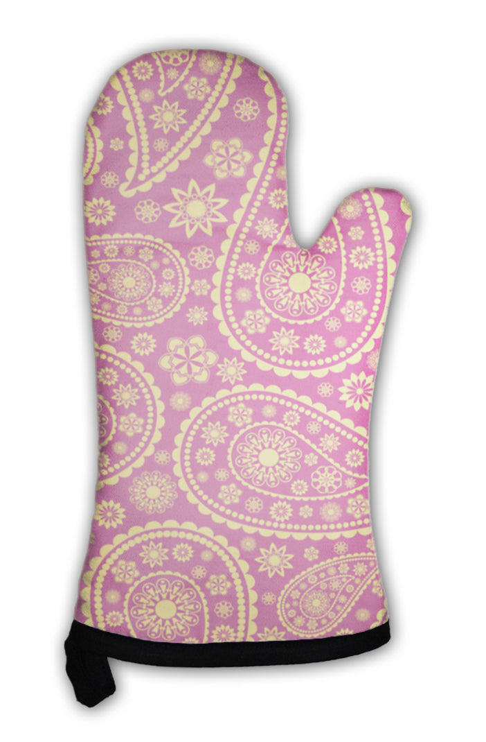 Oven Mitt, Paisley