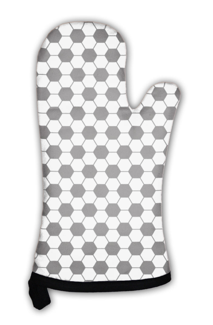 Oven Mitt, Soccer Ball Pattern