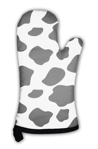Oven Mitt, Cow Pattern