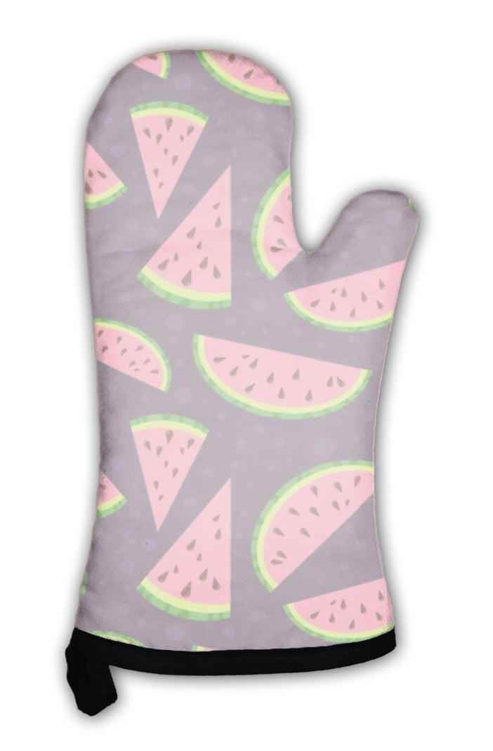 Oven Mitt, Watermelon Colorful Pattern