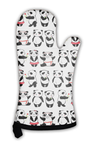Oven Mitt, Pandas