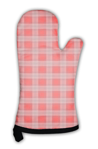 Oven Mitt, Tartan Plaid Pattern