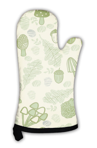Oven Mitt, Mushroom
