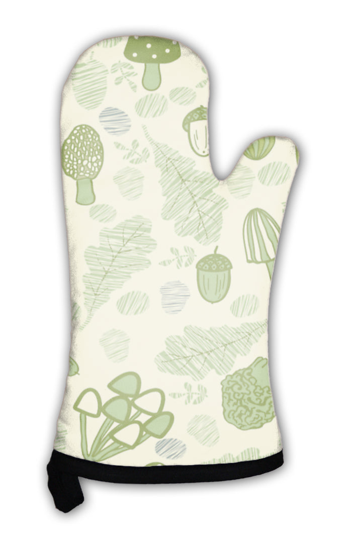 Oven Mitt, Mushroom