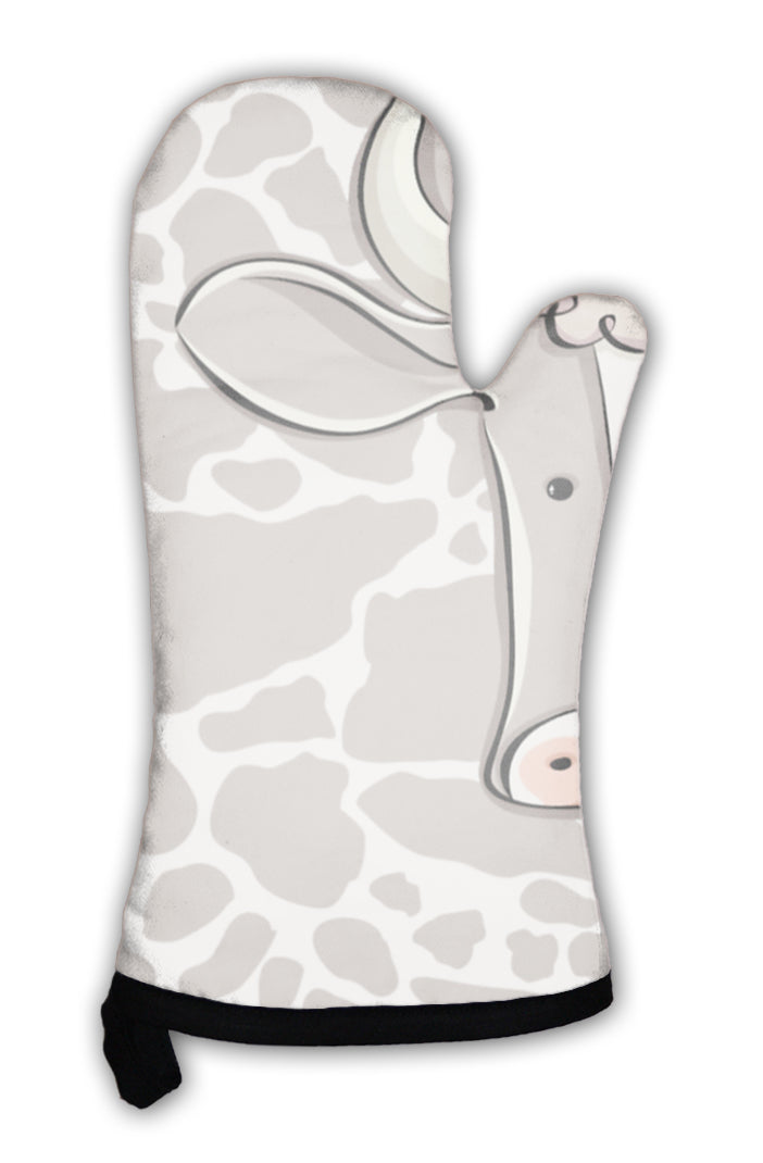 Oven Mitt, Cow Head