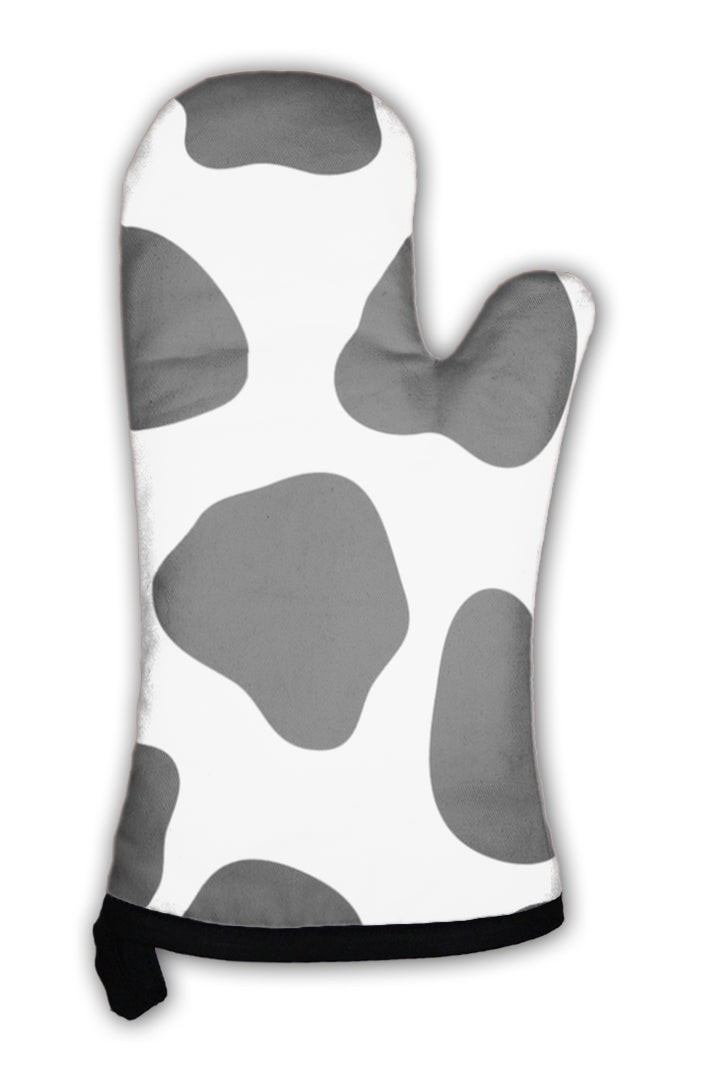 Oven Mitt, Cow Print