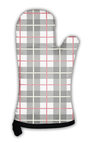Oven Mitt, Scottish Plaid Pattern