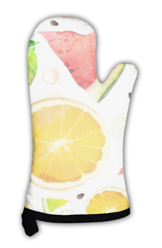 Oven Mitt, Fruit Pattern Mixture