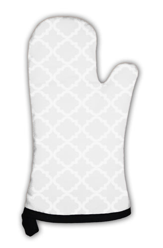 Oven Mitt, Vintage Pattern