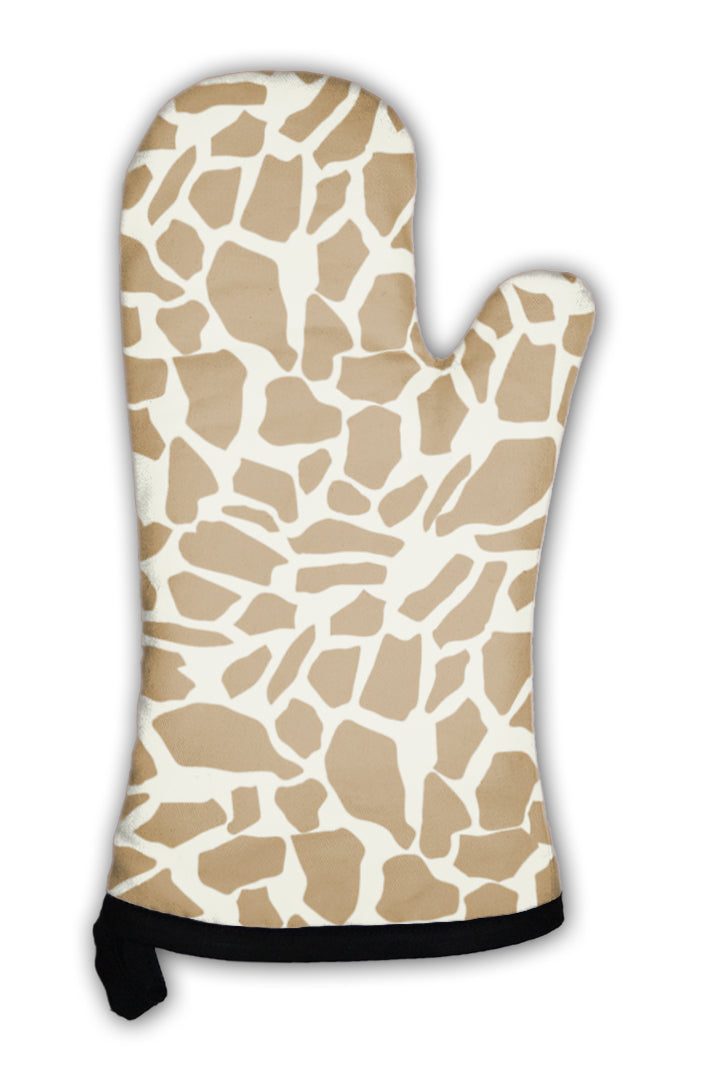 Oven Mitt, Giraffe Pattern