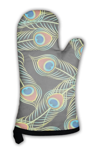Oven Mitt, Animal Print Design