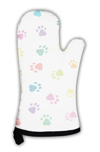 Oven Mitt, Patterns With Prints Of Animals