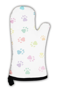 Oven Mitt, Patterns With Prints Of Animals