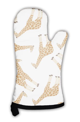 Oven Mitt, Giraffe Pattern