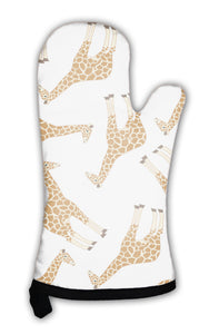 Oven Mitt, Giraffe Pattern