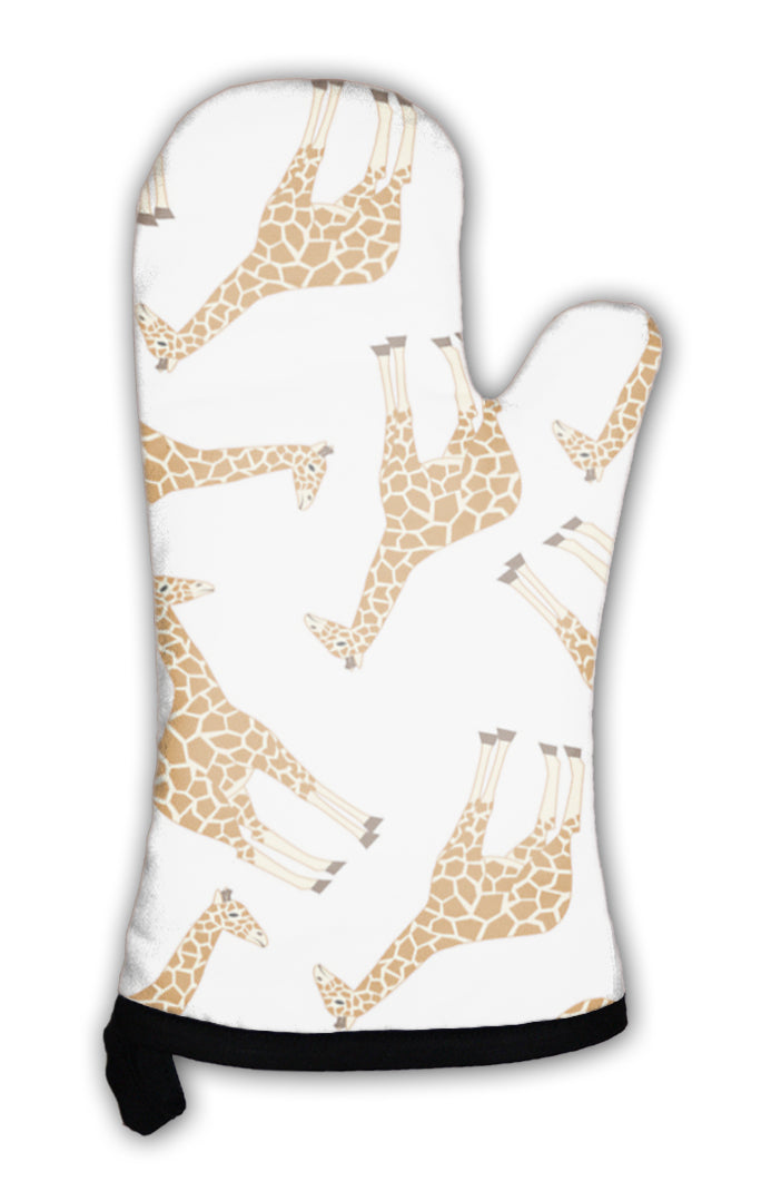 Oven Mitt, Giraffe Pattern