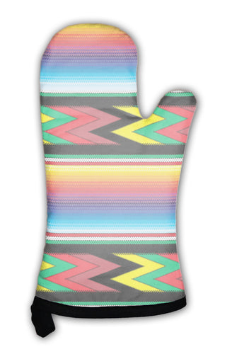 Oven Mitt, Mexican Colorful Pattern