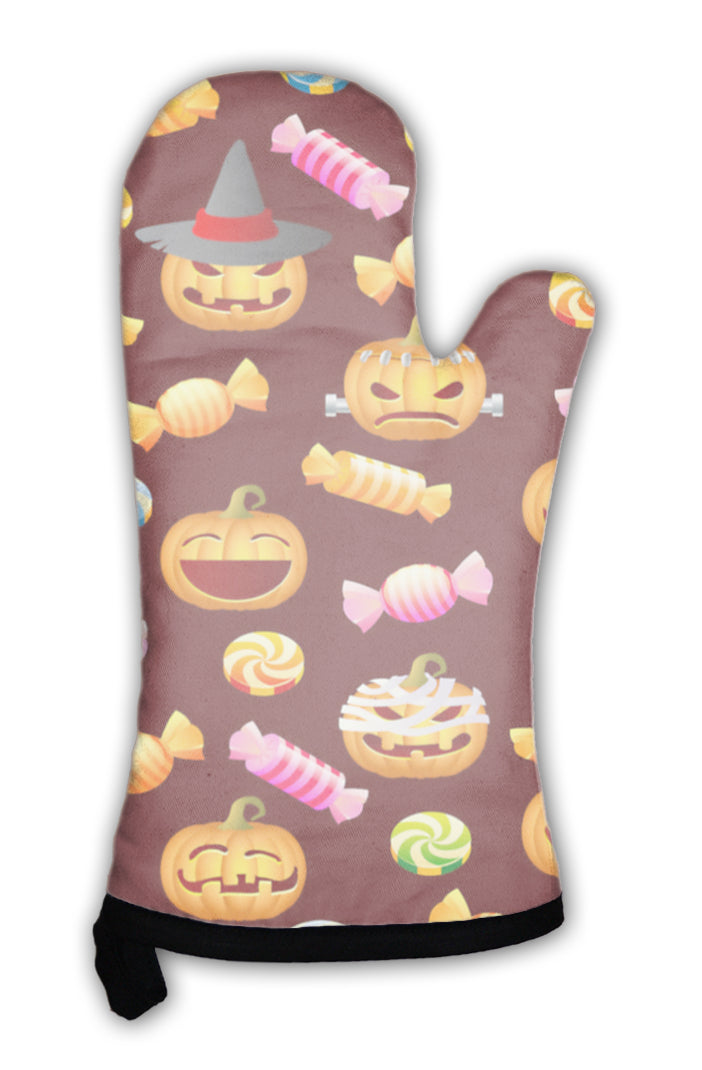 Oven Mitt, Halloween Pattern