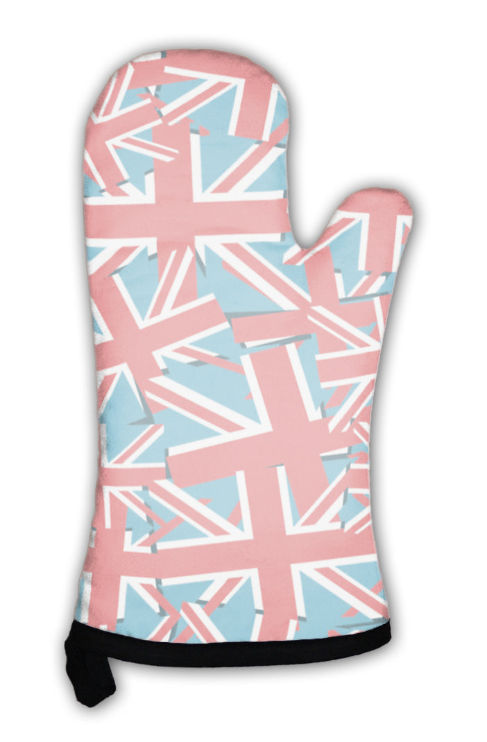 Oven Mitt, Union Jack Pattern