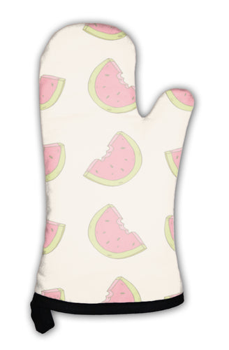Oven Mitt, Cute Pattern With Watermelon