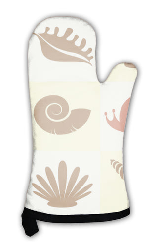Oven Mitt, Shells And Snail