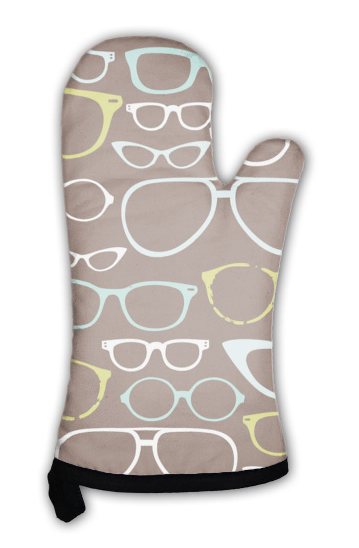 Oven Mitt, Retro Spectacles