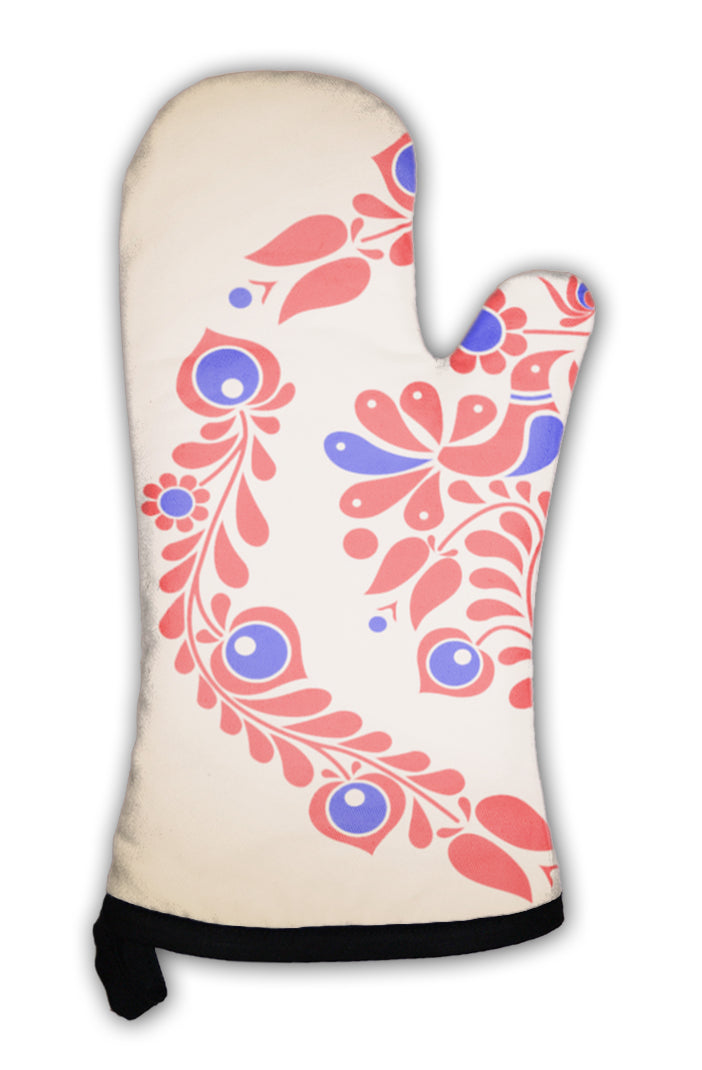 Oven Mitt, Hungarian Folk Motives