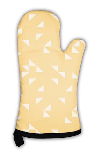 Oven Mitt, Geometric Pattern