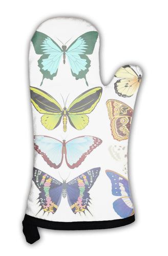 Oven Mitt, Butterflies