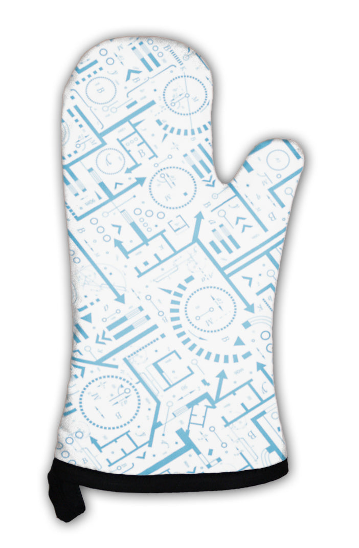 Oven Mitt, Architectural Pattern