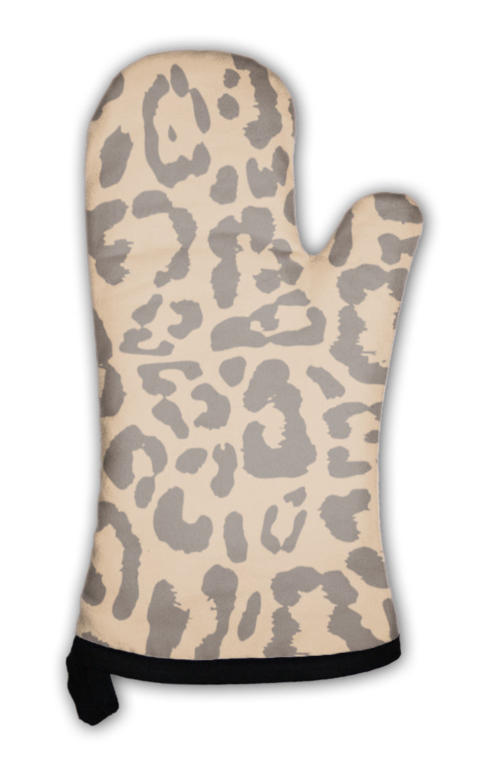 Oven Mitt, Leopard Pattern Design