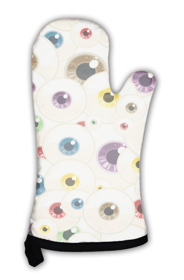 Oven Mitt, Eye Pattern