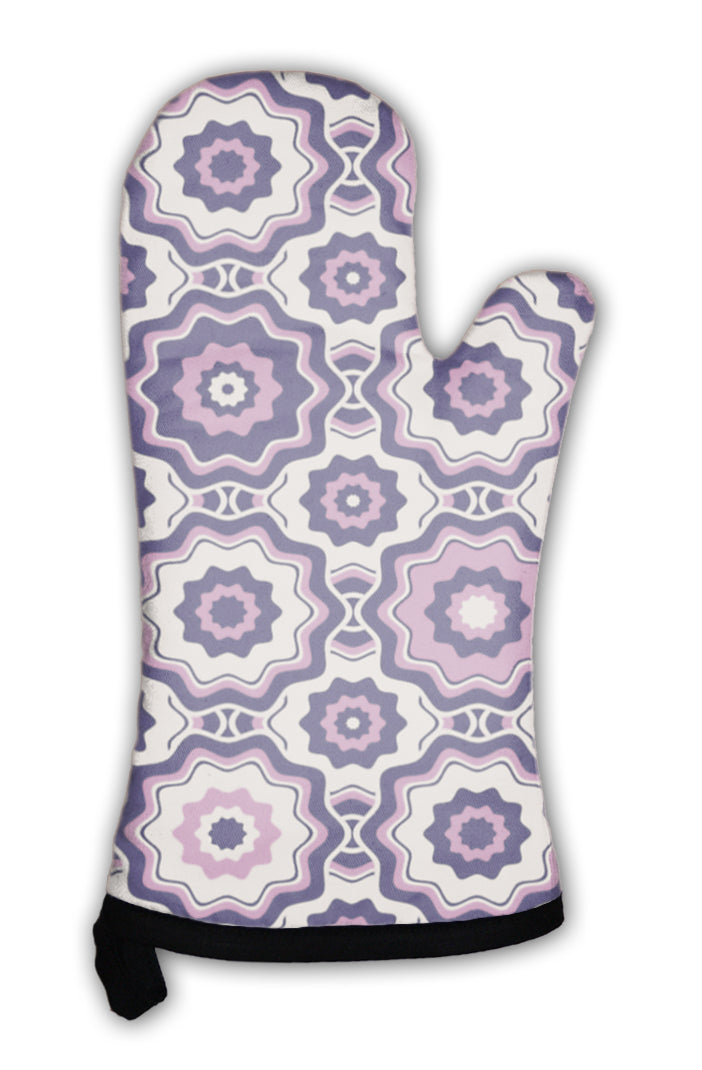 Oven Mitt, Geometric Pattern