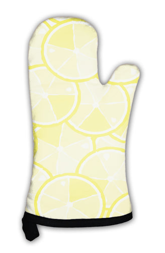 Oven Mitt, Pattern Of Citrus