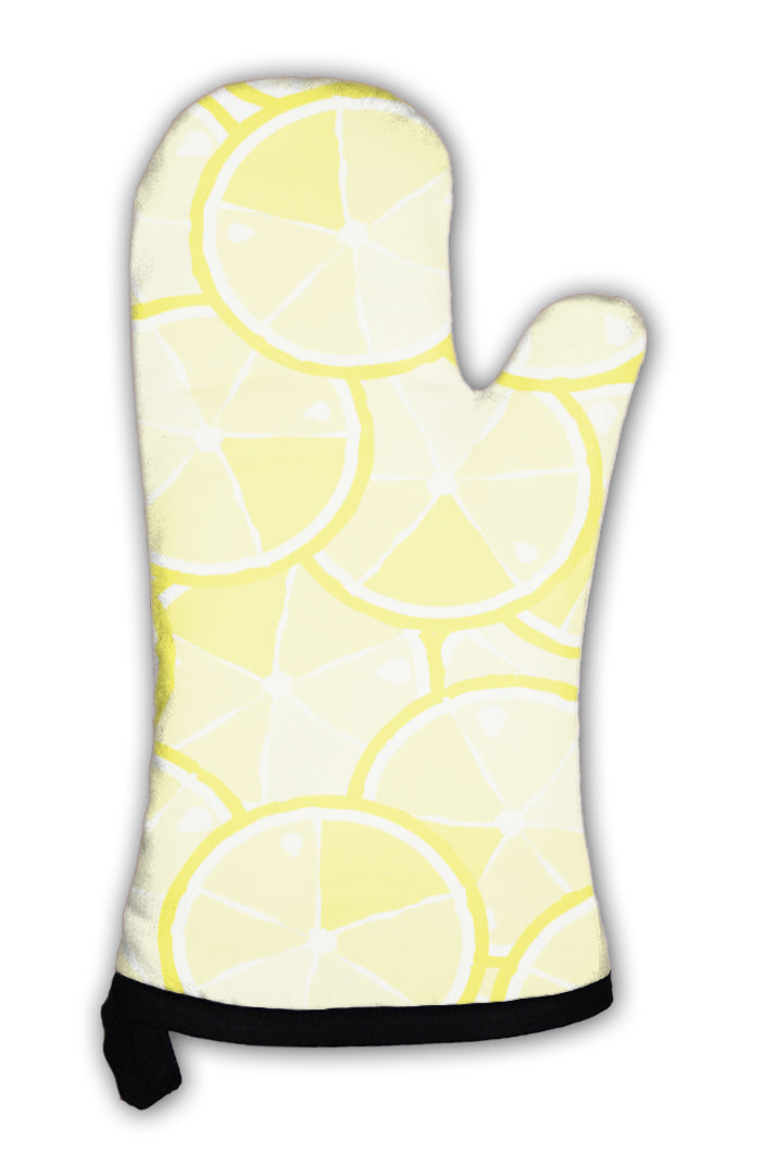 Oven Mitt, Pattern Of Citrus