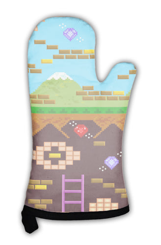 Oven Mitt, Retro Video Game