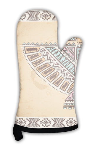 Oven Mitt, Tribal Native American Eagle Symbols