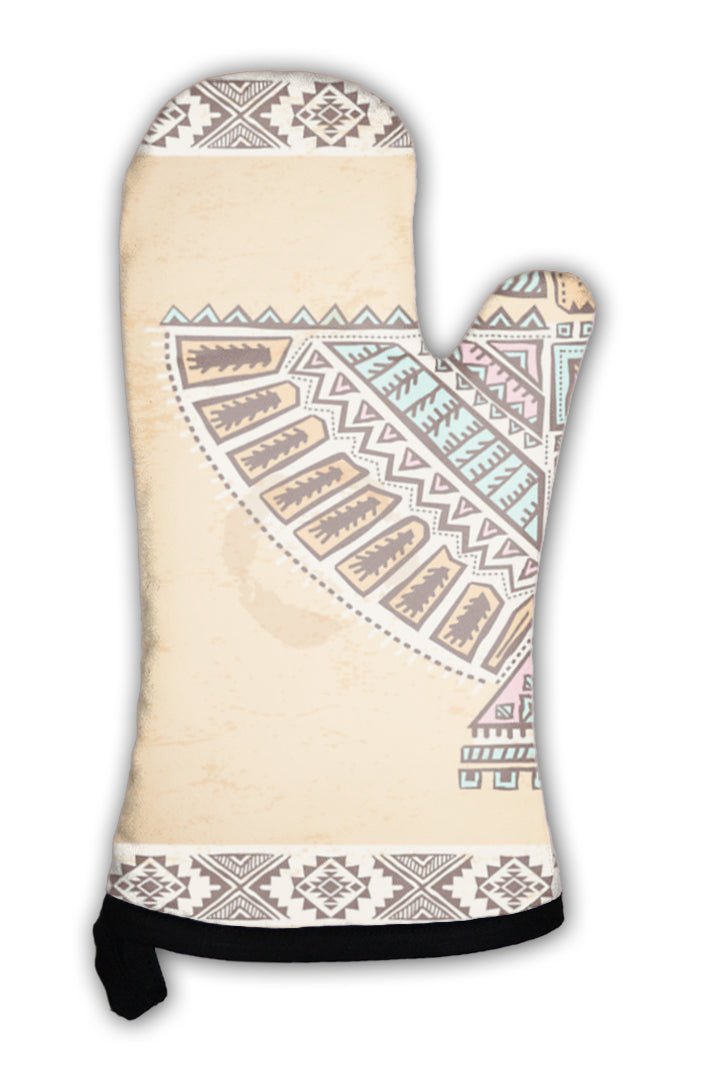Oven Mitt, Tribal Native American Eagle Symbols