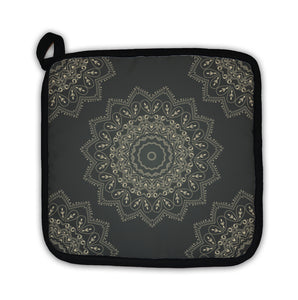 Potholder, Oriental Pattern Abstract Wallpaper And Backgro
