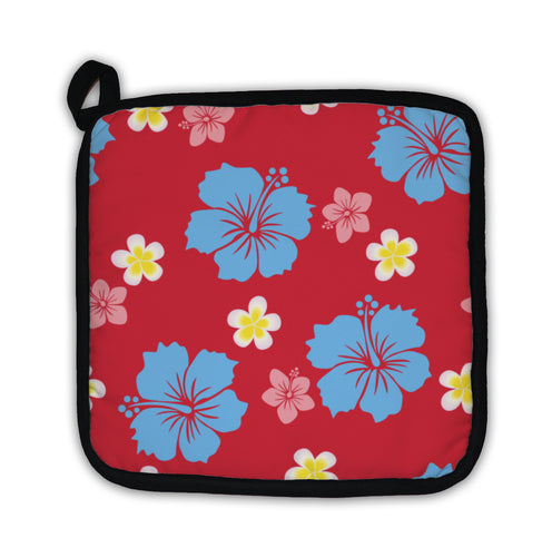 Potholder, Hibiscus Pattern