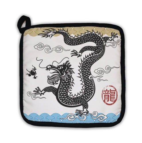 Potholder, Chinese Traditional Dragon