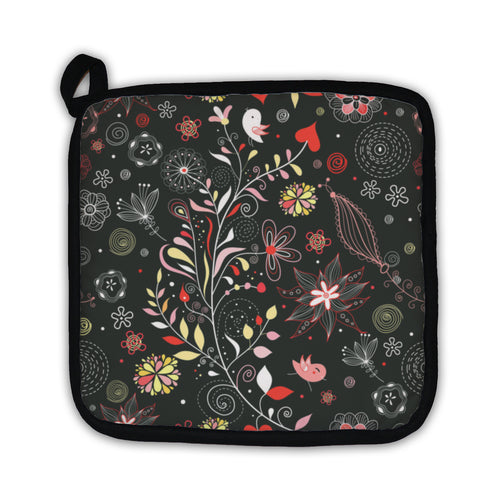 Potholder, Plant Light With Birds