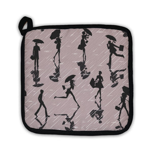 Potholder, In The Rain