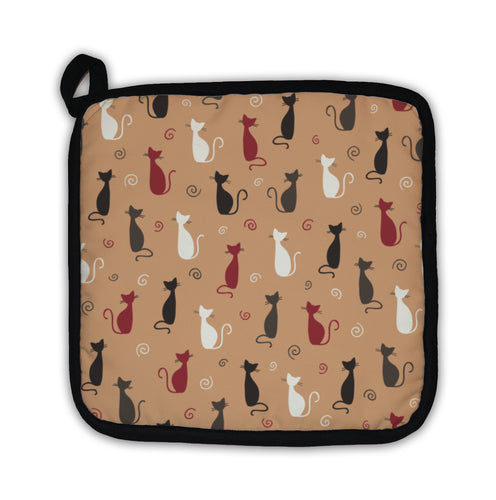 Potholder, Cats Pattern