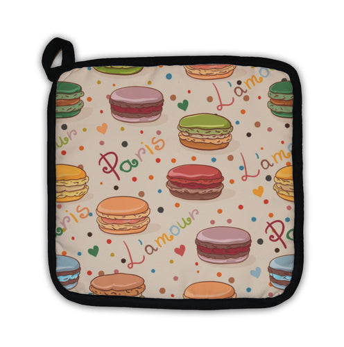 Potholder, Macaron Pattern