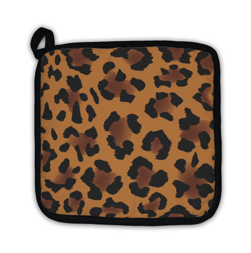 Potholder, Leopard Skin Pattern