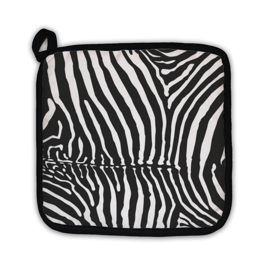 Potholder, Zebra