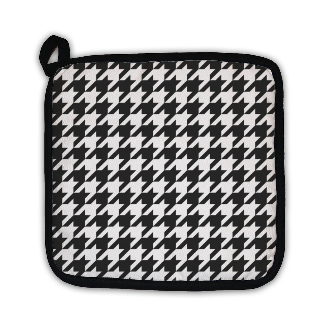 Potholder, Houndstooth Pattern