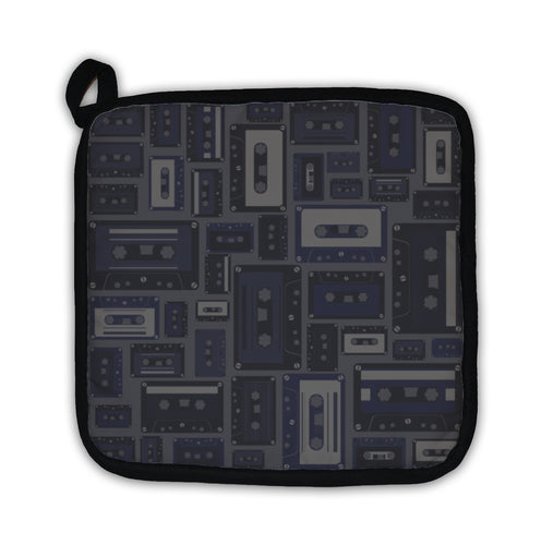 Potholder, Cassette Tape Pattern